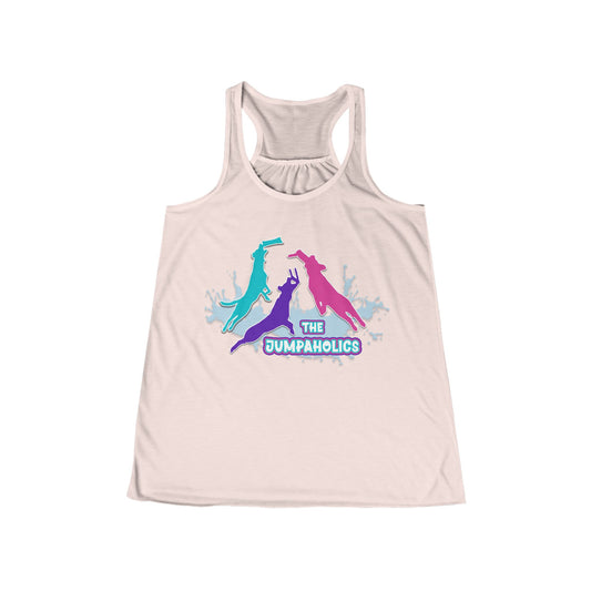 Jumpaholics Women's Flowy Racerback Tank