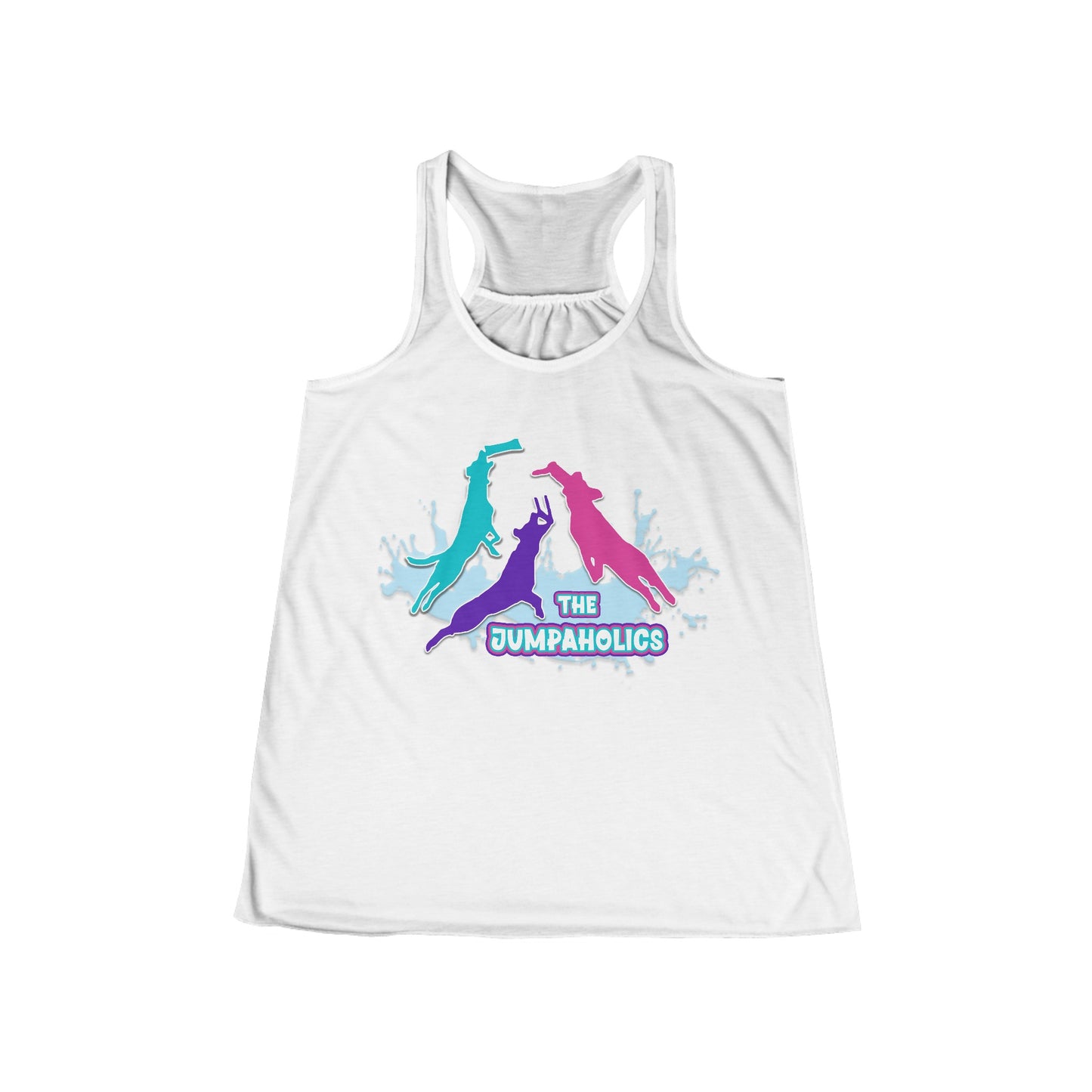 Jumpaholics Women's Flowy Racerback Tank