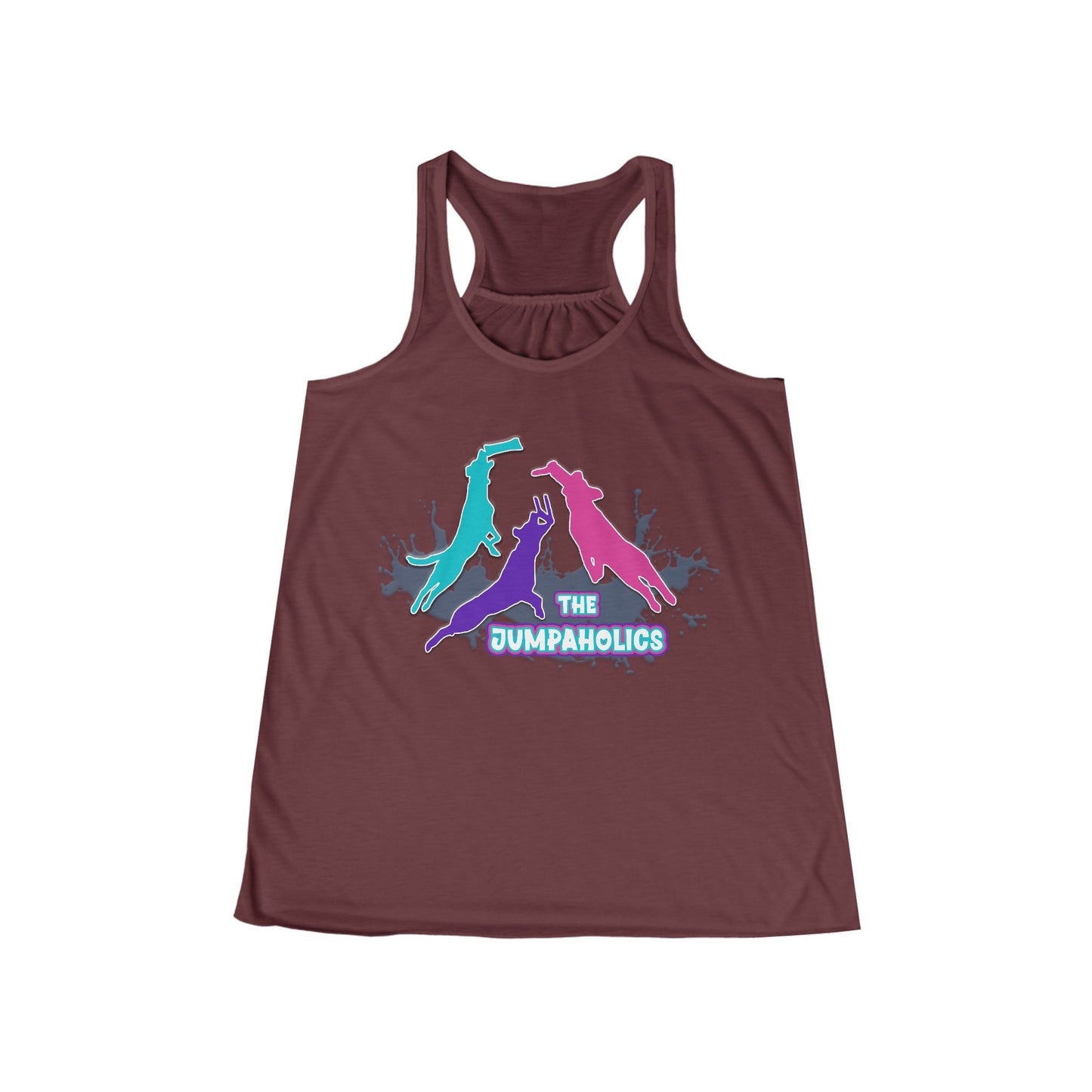 Jumpaholics Women's Flowy Racerback Tank