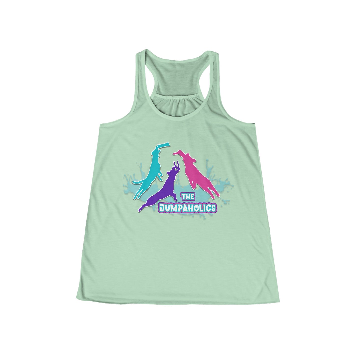 Jumpaholics Women's Flowy Racerback Tank