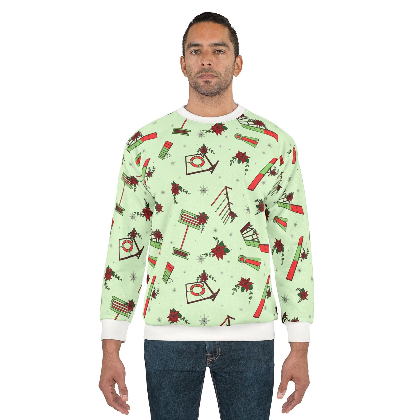 Merry and Bright Agility Equipment Sweatshirt