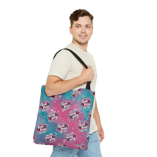 Team Loud and Proud Pattern Tote