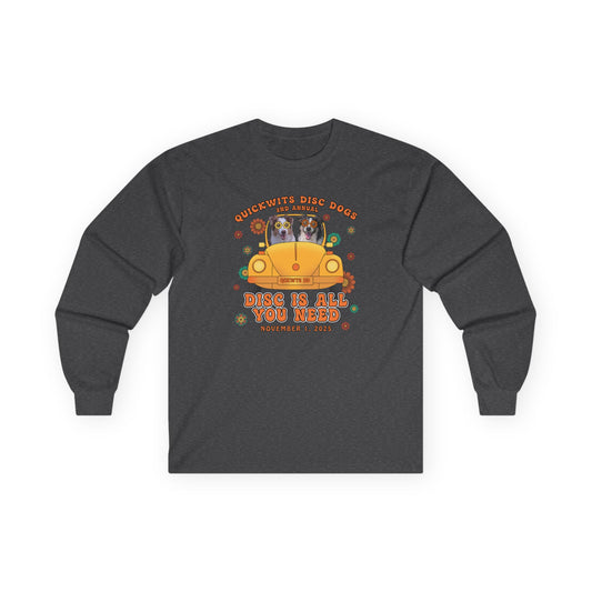 Unisex Disc is All You Need Long Sleeve Tee