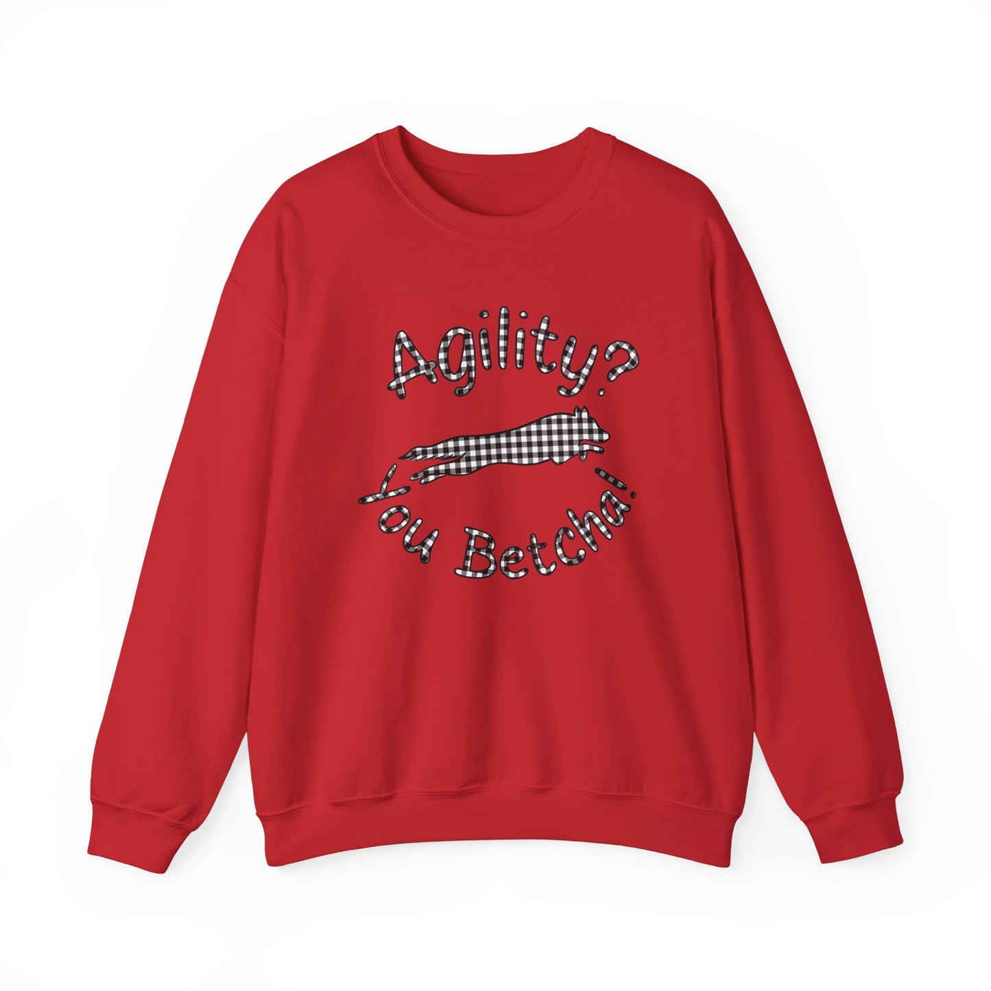 Agility? You Betcha! Heavy Blend™ Crewneck Sweatshirt