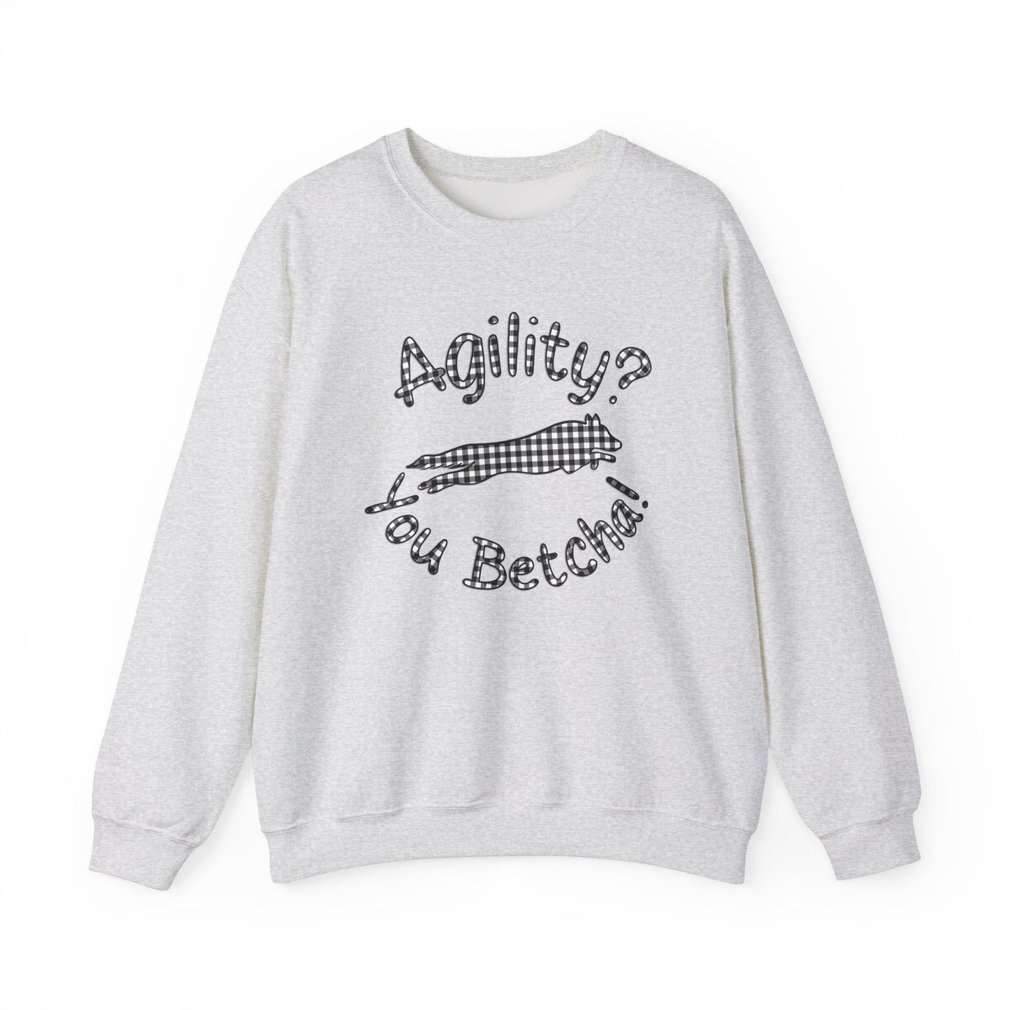 Agility? You Betcha! Heavy Blend™ Crewneck Sweatshirt