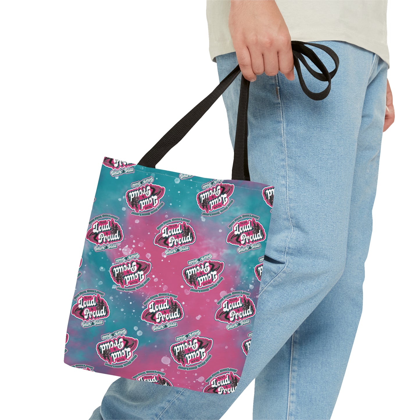 Team Loud and Proud Pattern Tote