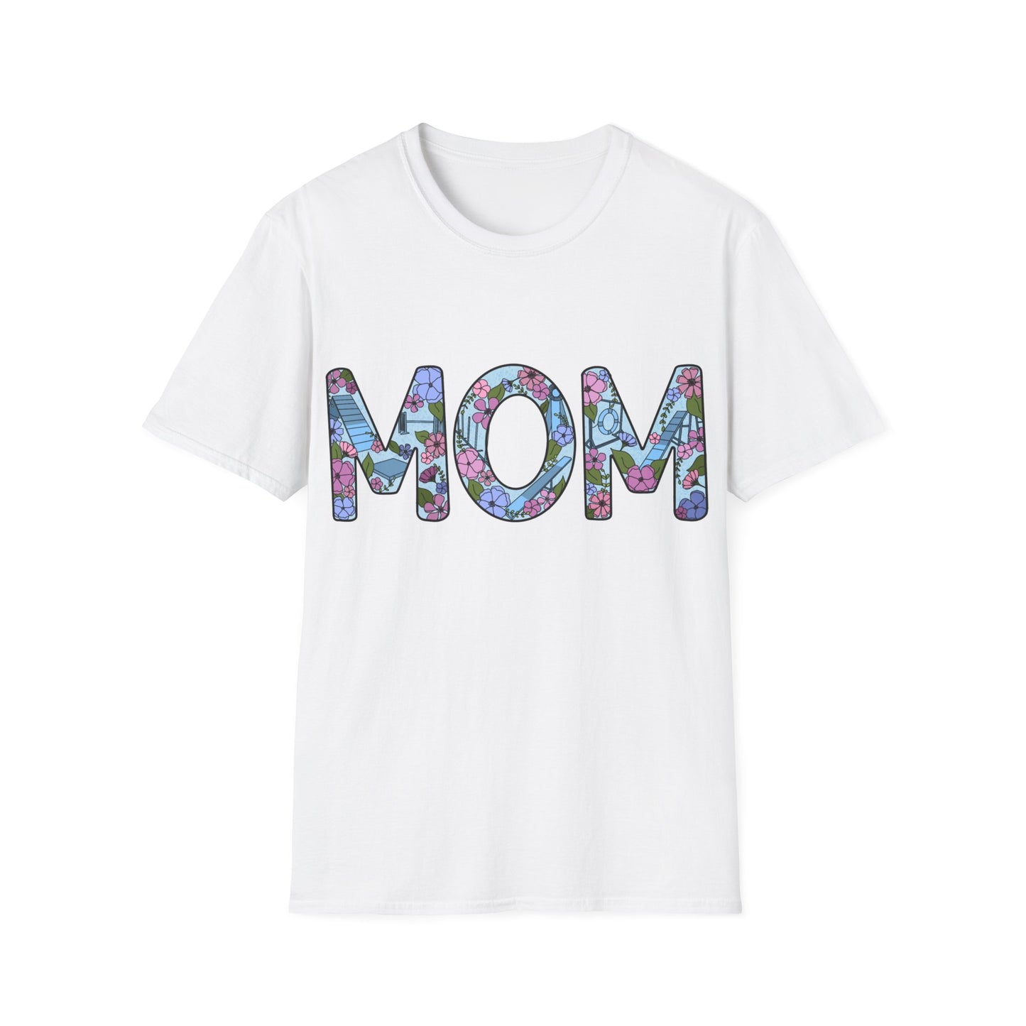 Agility Mom Unisex Softstyle T-Shirt