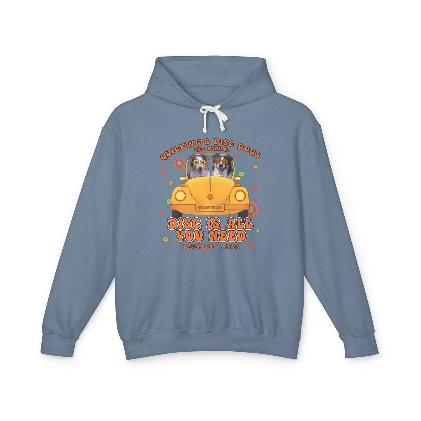 Unisex Comfort Colors Lightweight Hooded Sweatshirt
