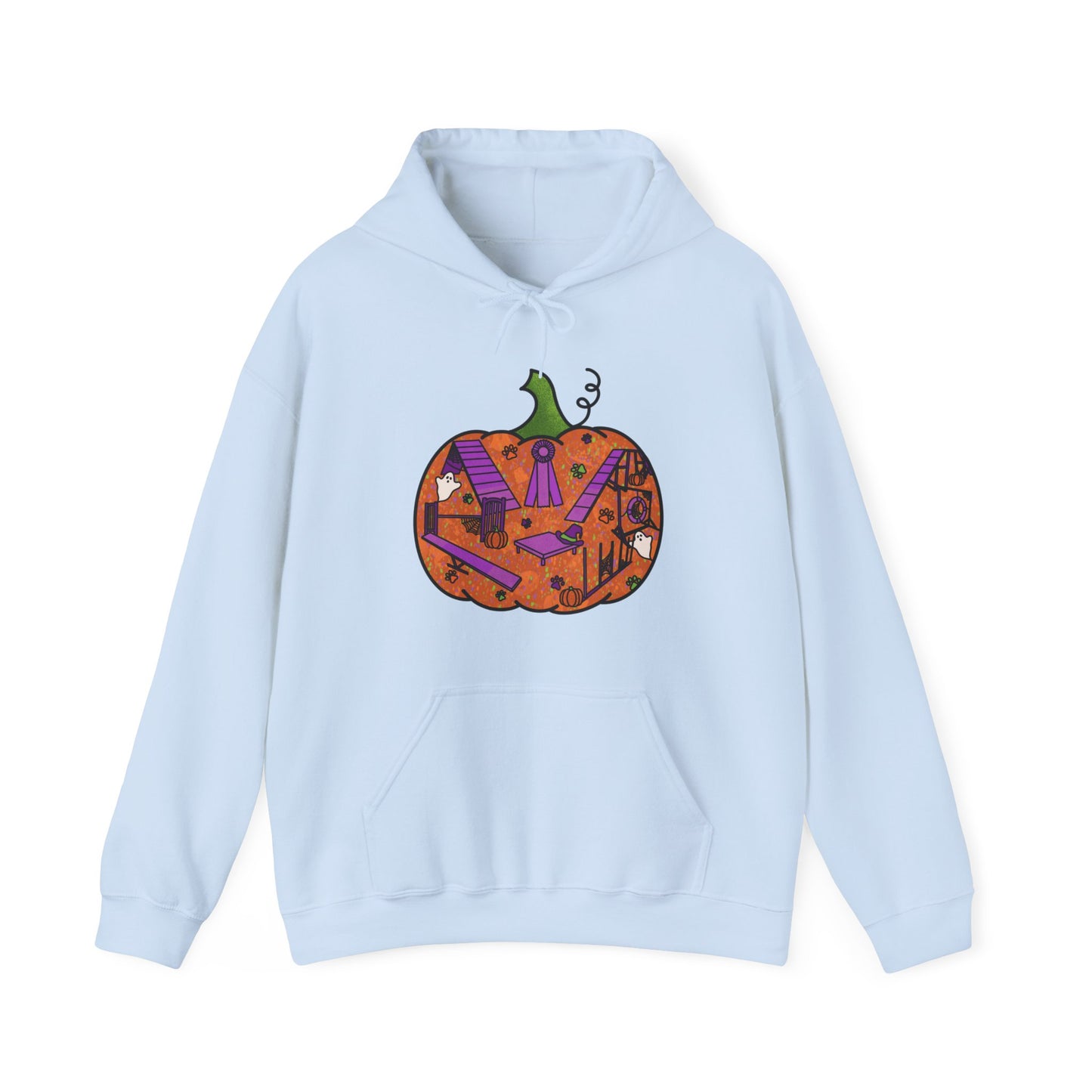 Spooky Pumpkin Unisex Heavy Blend™ Hooded Sweatshirt