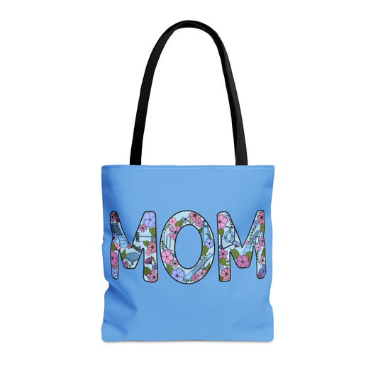 Dog Floral Agility Mom Tote Bag