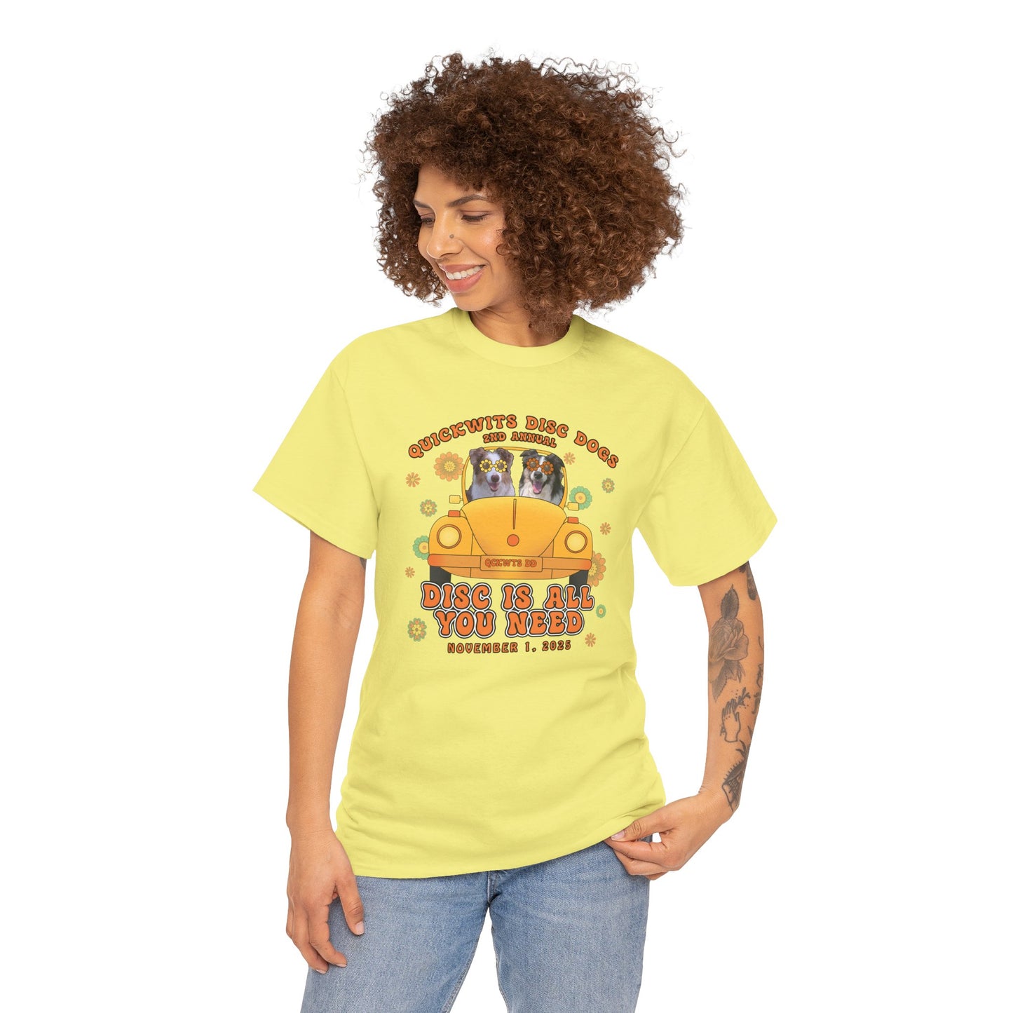 Gildan Disc is All You Need Cotton Tee