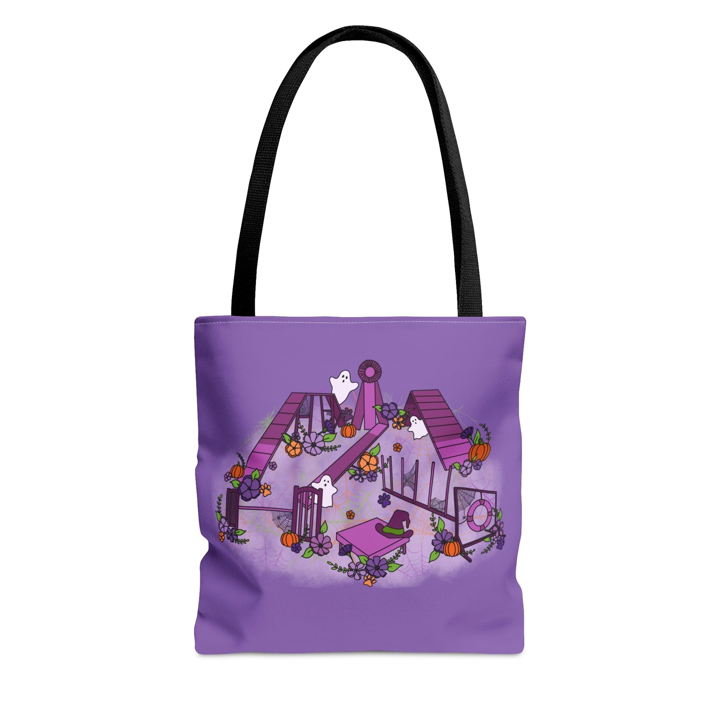 Spooky Halloween Agility Equipment Tote Bag