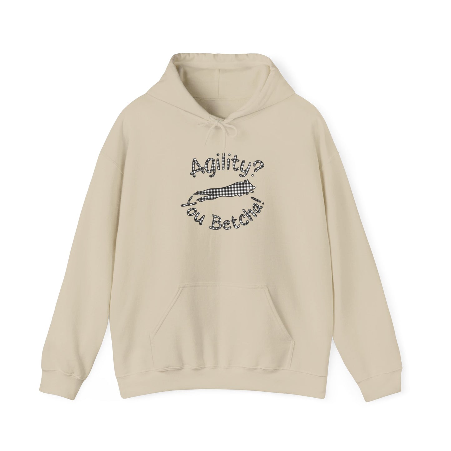 Agility? You Betcha! Heavy Blend™ Hooded Sweatshirt