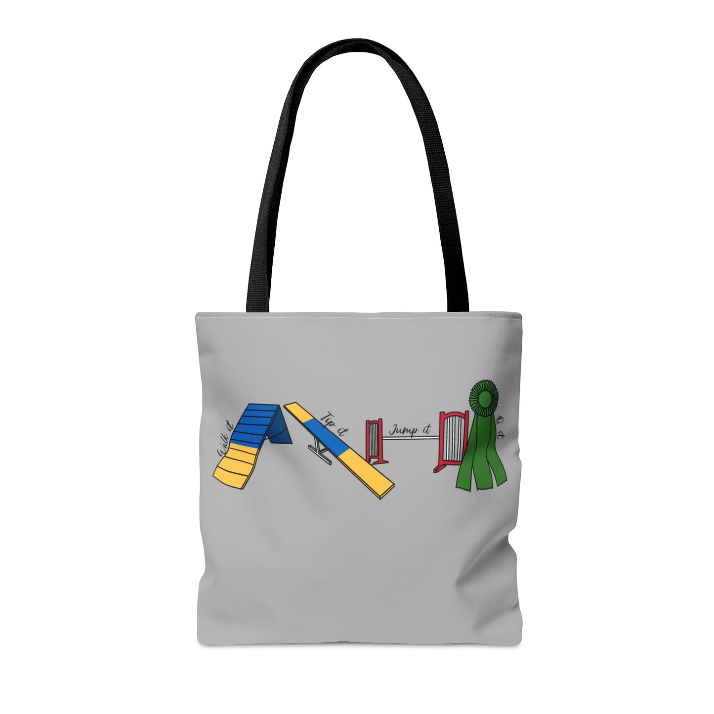 Dog Agility Day Tote Bag