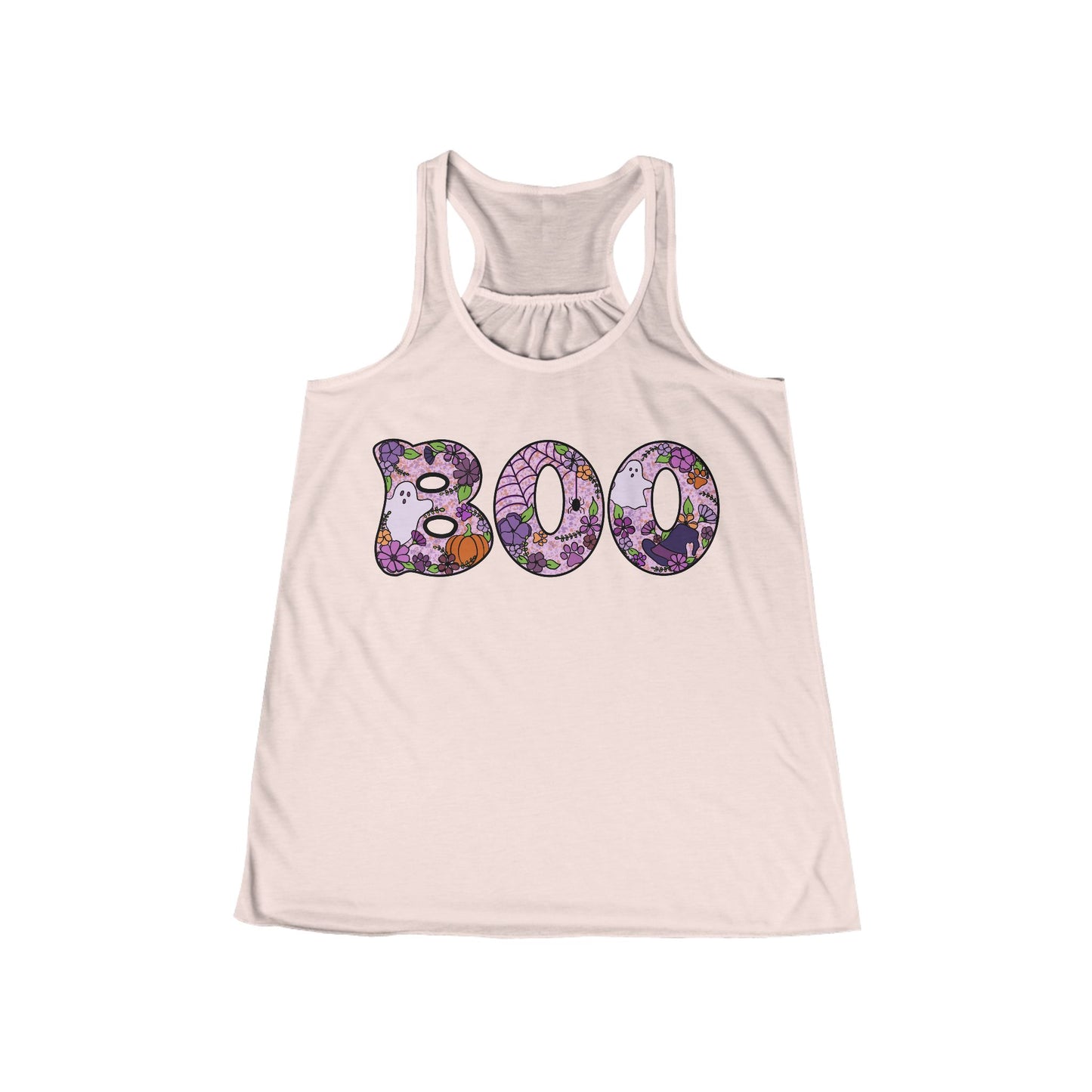 Boo Dog Women's Flowy Racerback Tank