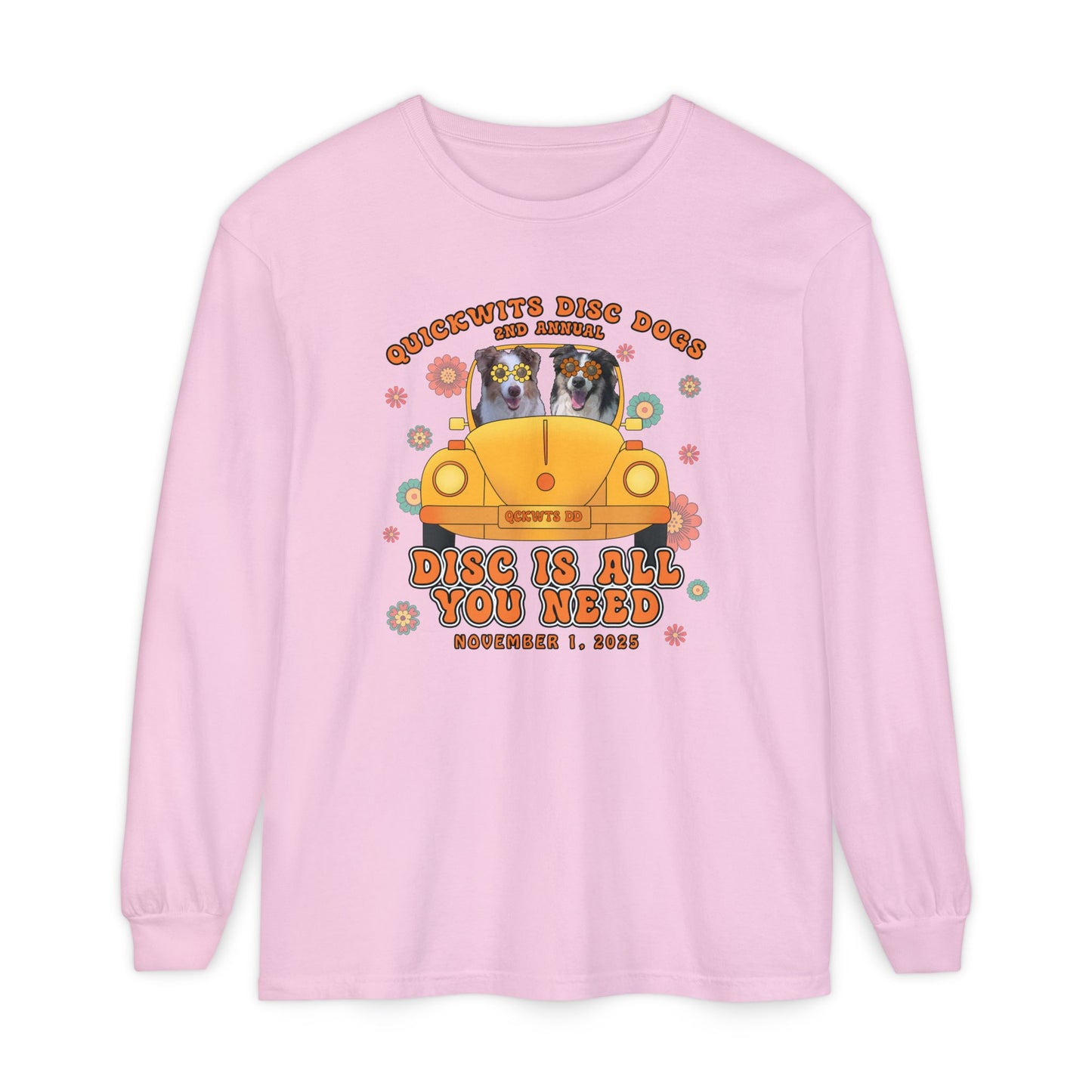 Comfort Colors Disc is All You Need Long Sleeve Shirt