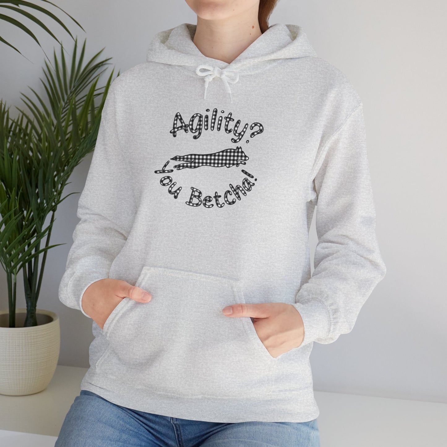 Agility? You Betcha! Heavy Blend™ Hooded Sweatshirt