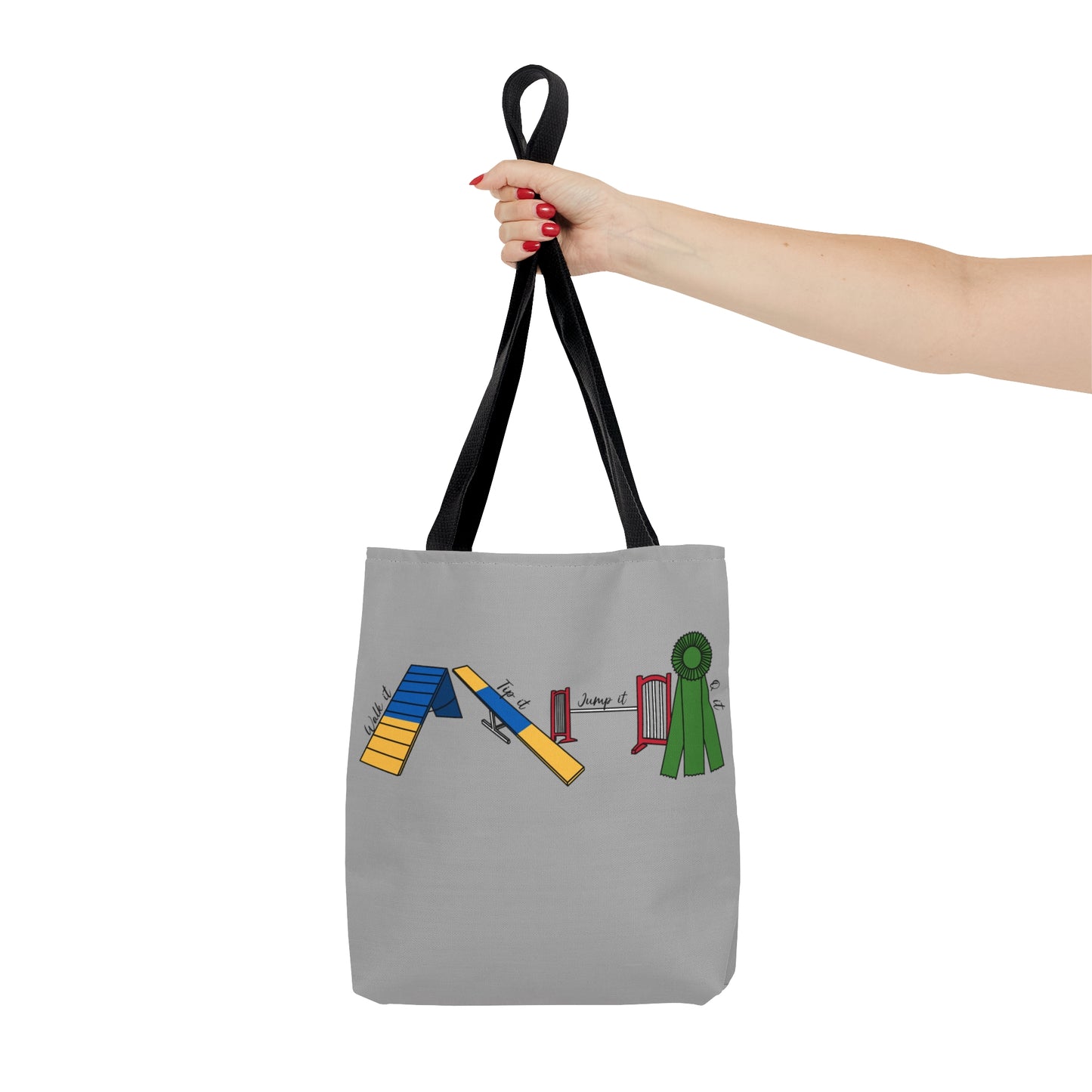Dog Agility Day Tote Bag