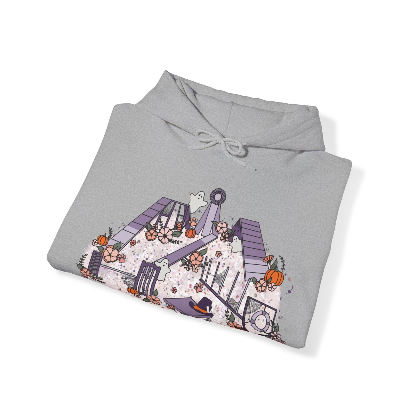 Pastel Halloween Agility Equipment Unisex Heavy Blend™ Hooded Sweatshirt