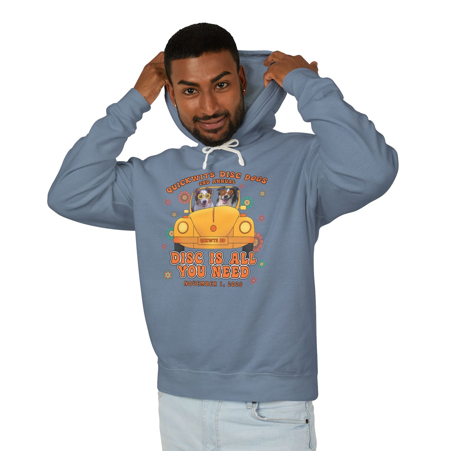 Unisex Comfort Colors Lightweight Hooded Sweatshirt
