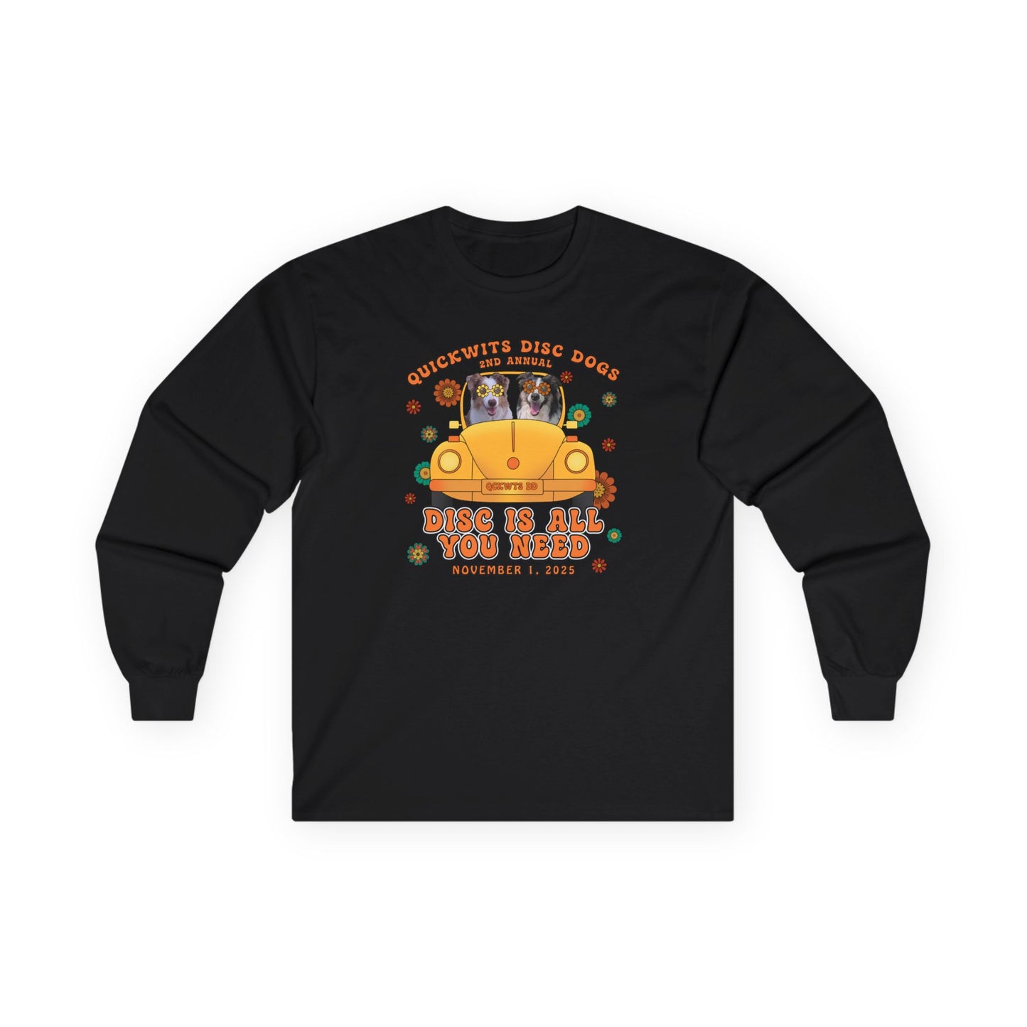 Unisex Disc is All You Need Long Sleeve Tee
