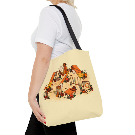 Candy Corn Halloween Agility Equipment Tote Bag