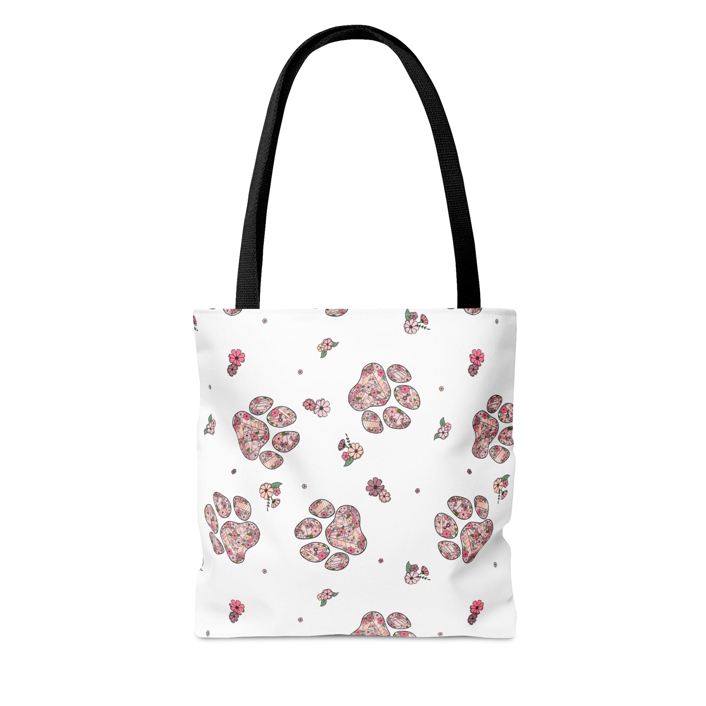 Dog Agility Paw Tote Bag