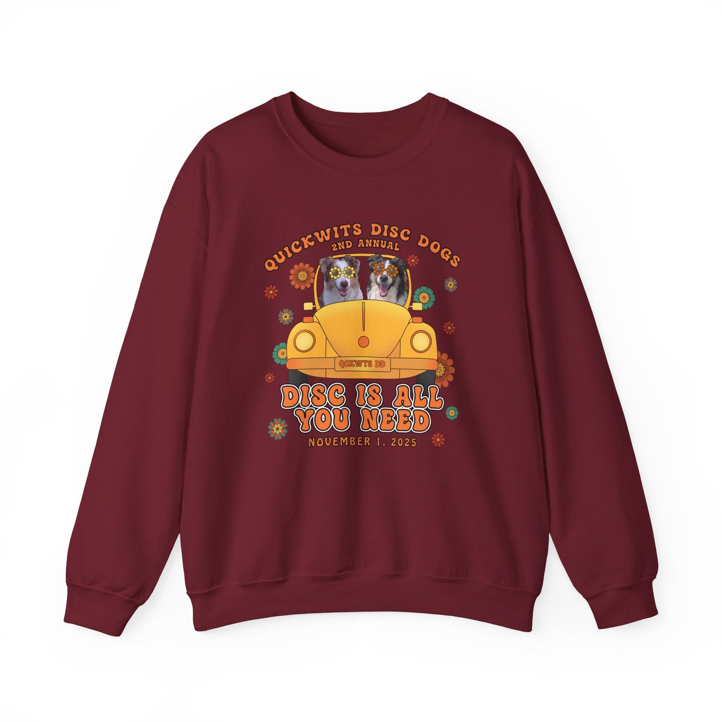 Unisex Crew Disc is All You Need Sweatshirt