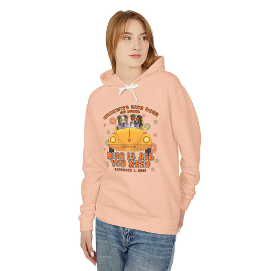 Unisex Comfort Colors Lightweight Hooded Sweatshirt