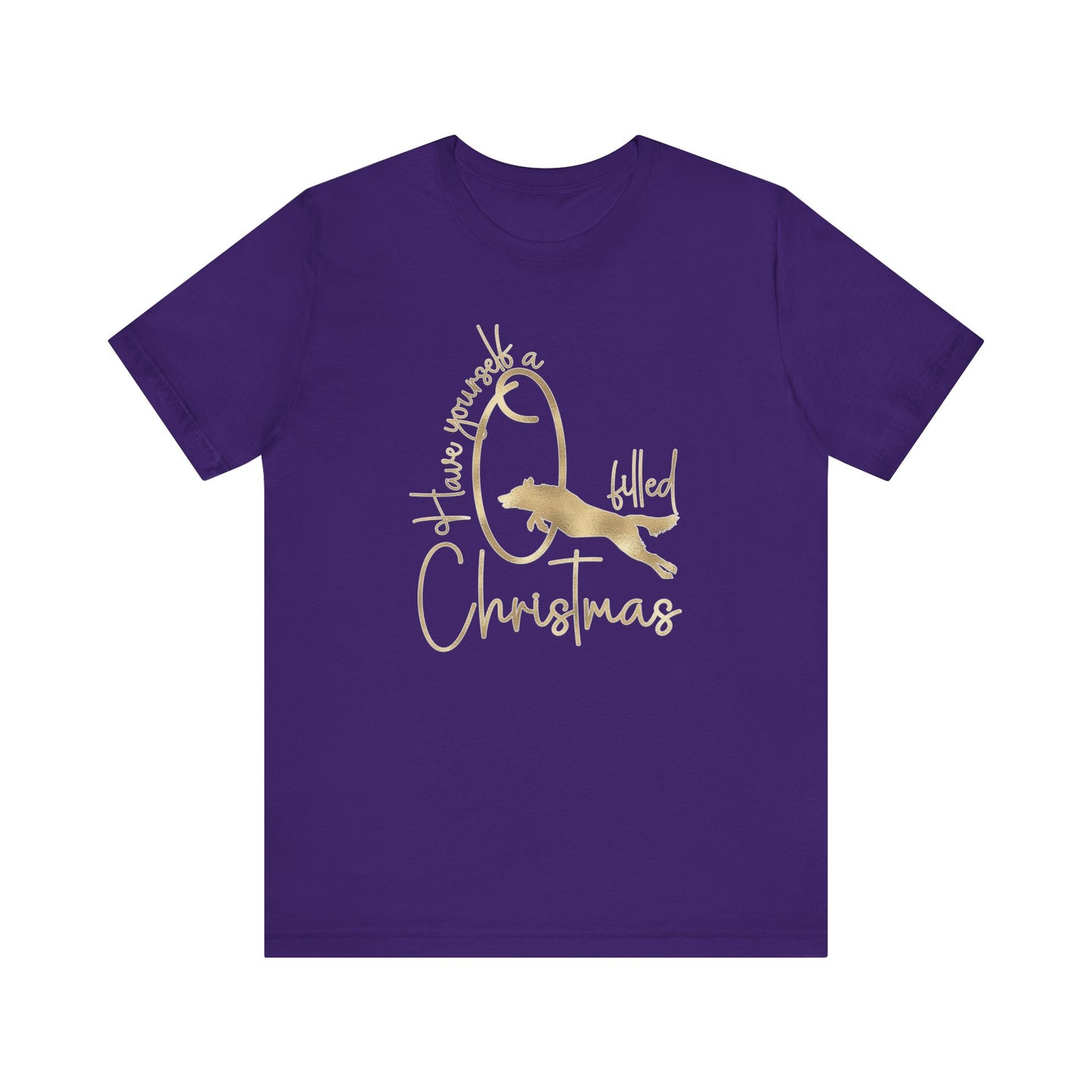 Have Yourself a Q Filled Christmas Bella + Canvas Short Sleeve Tee