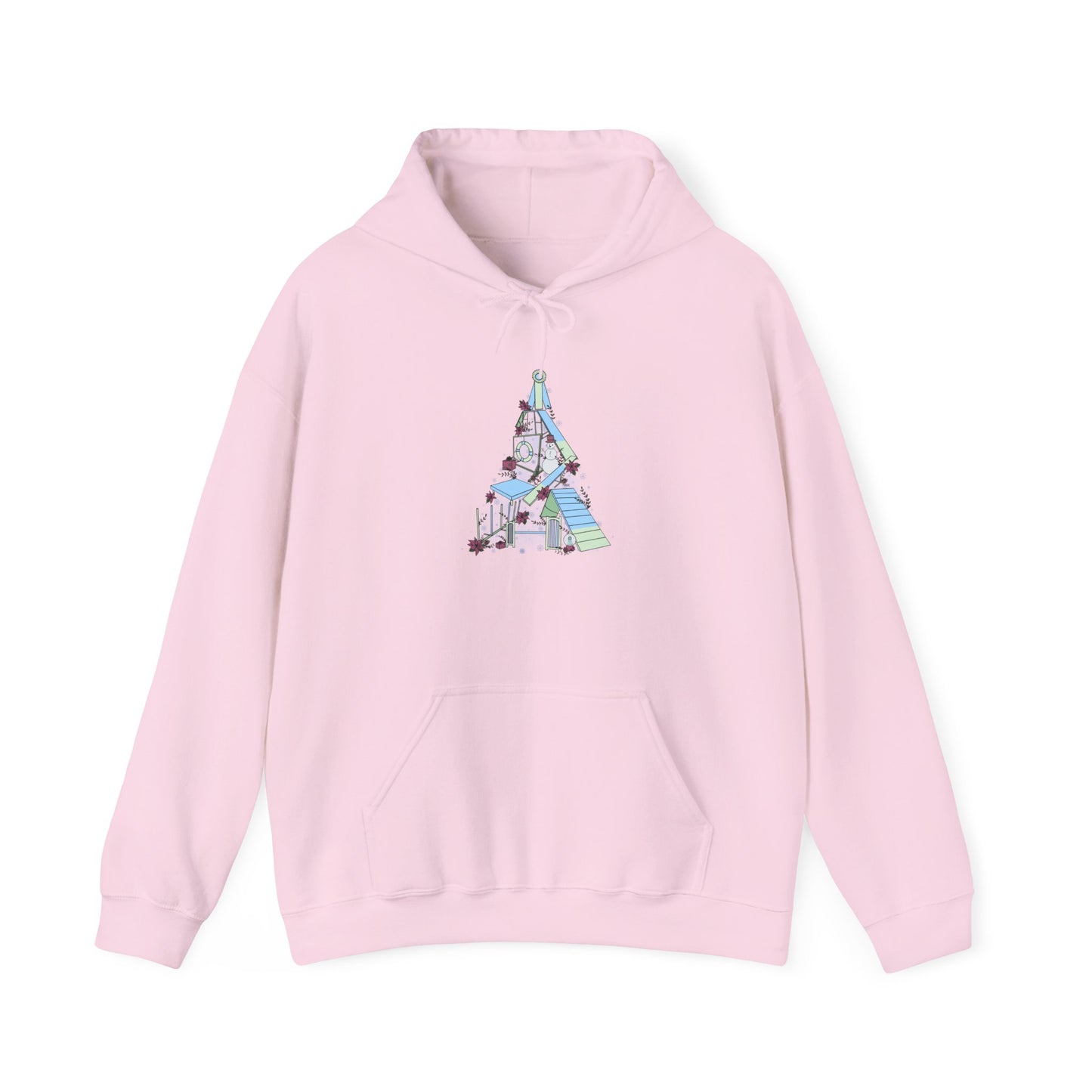 Holly Jolly Agility Tree Heavy Blend™ Hooded Sweatshirt