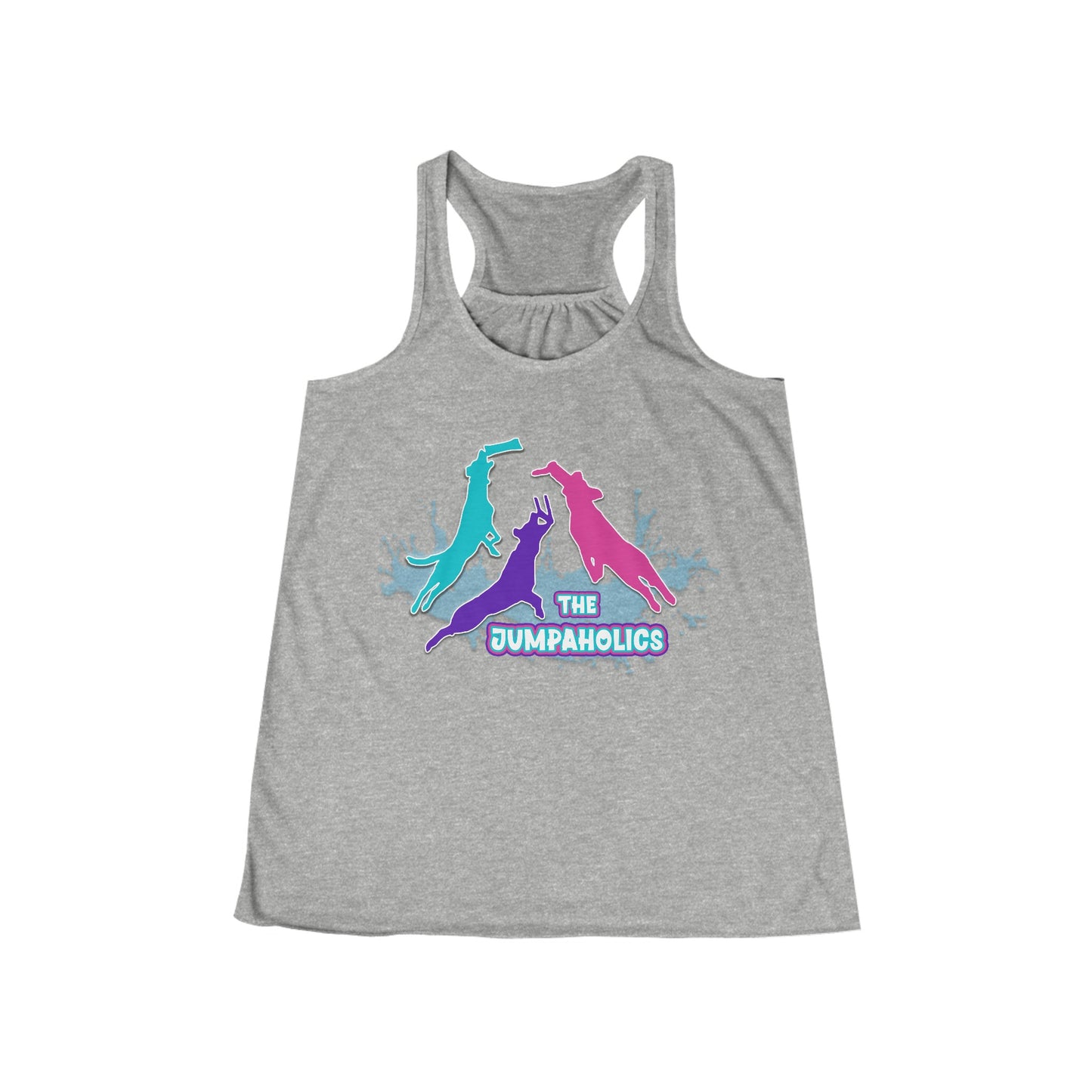 Jumpaholics Women's Flowy Racerback Tank