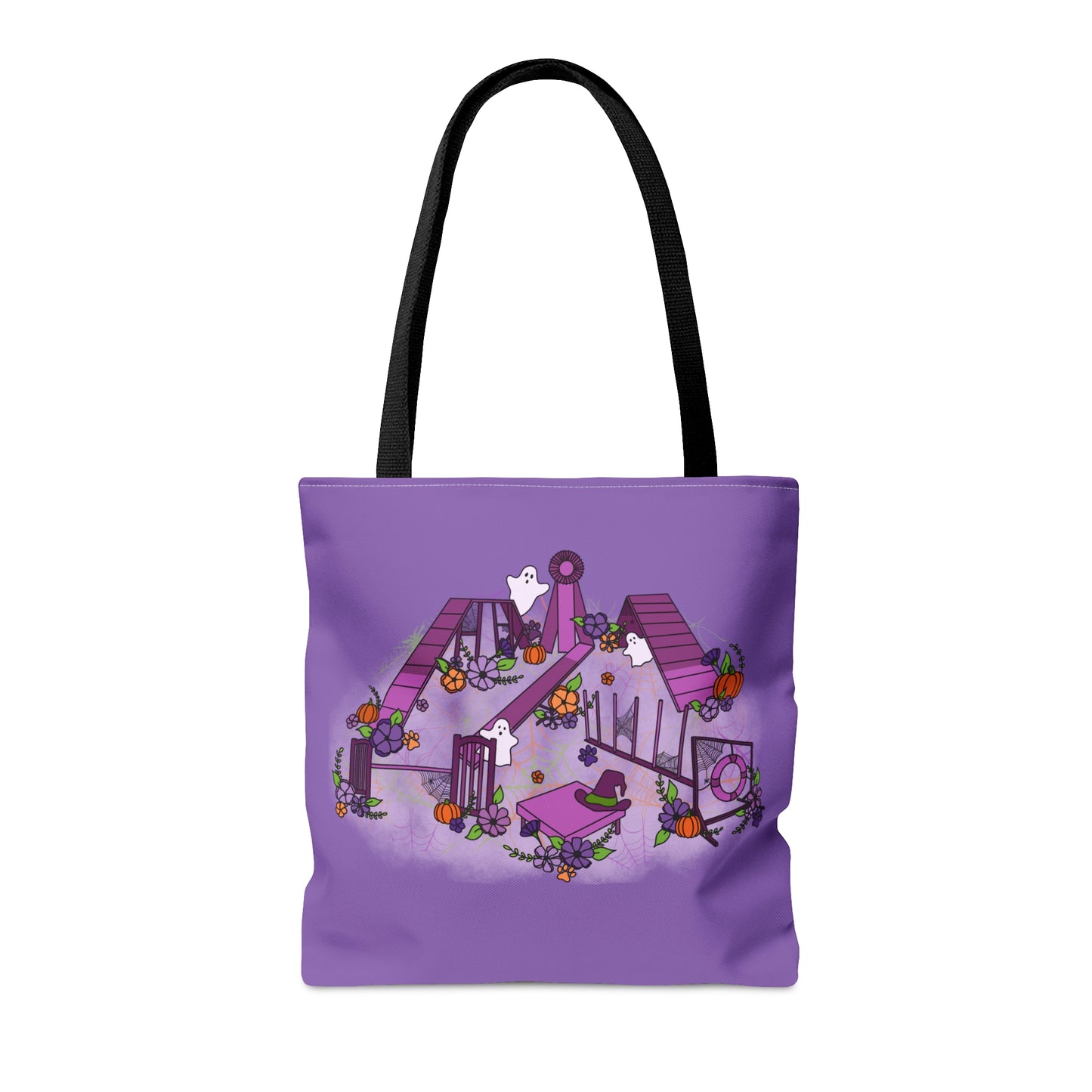 Spooky Halloween Agility Equipment Tote Bag