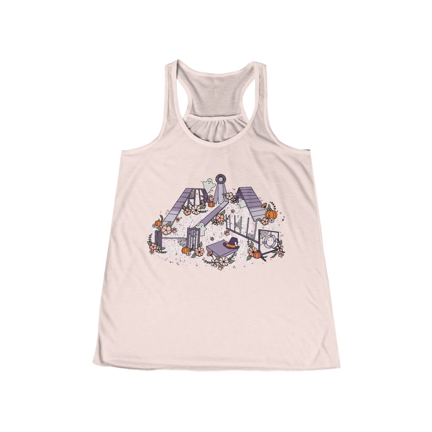Pastel Agility Equipment Women's Flowy Racerback Tank