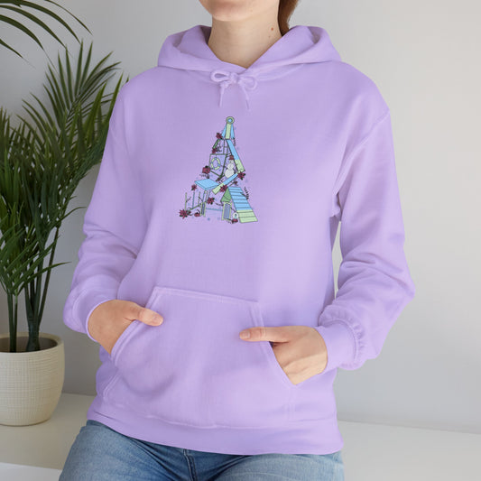 Holly Jolly Agility Tree Heavy Blend™ Hooded Sweatshirt