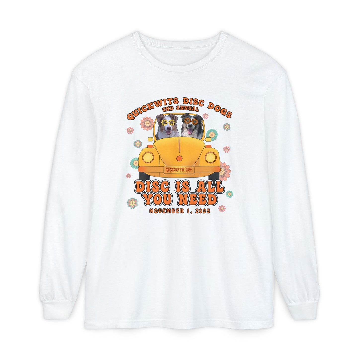 Comfort Colors Disc is All You Need Long Sleeve Shirt