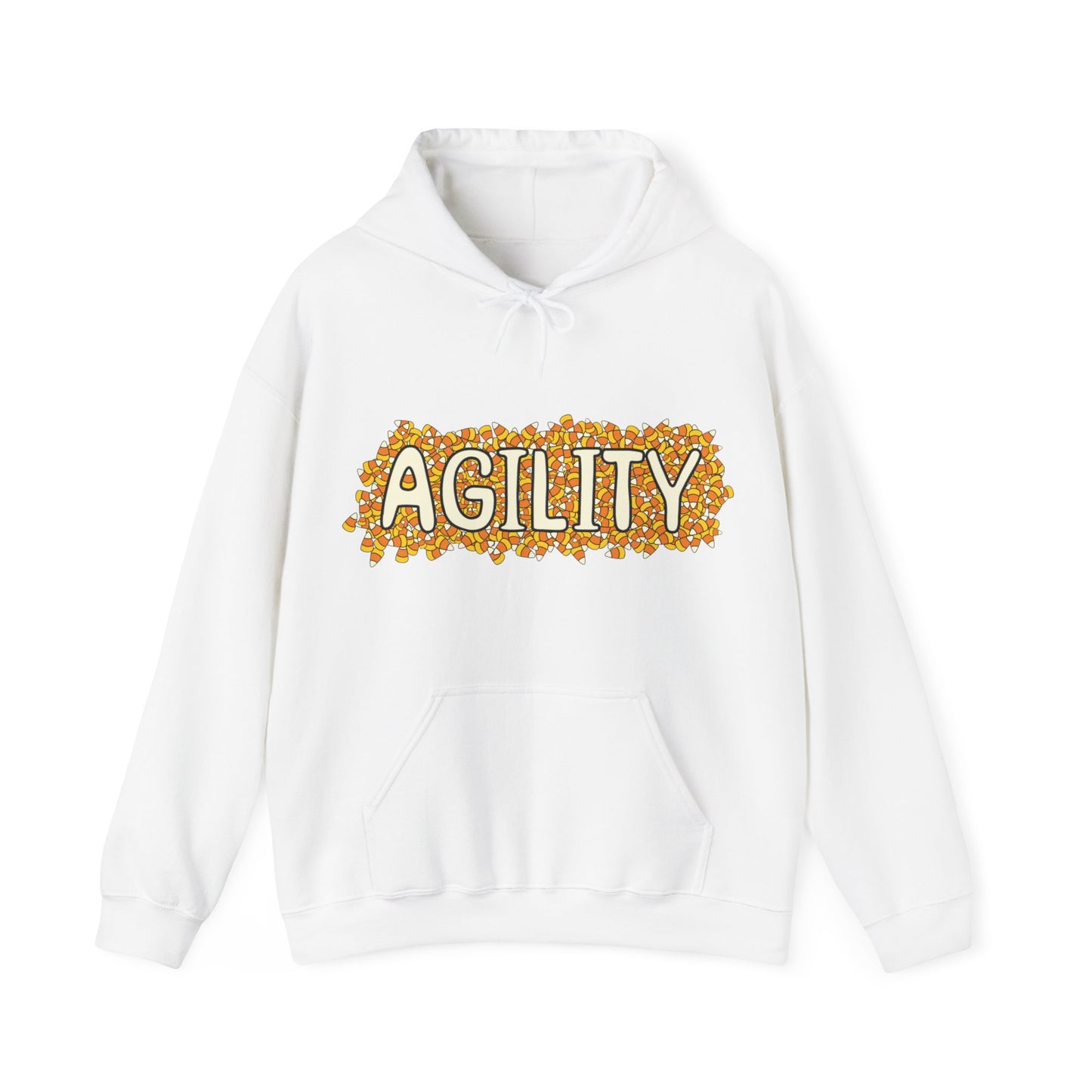 Agility Candy Corn Unisex Heavy Blend™ Hooded Sweatshirt