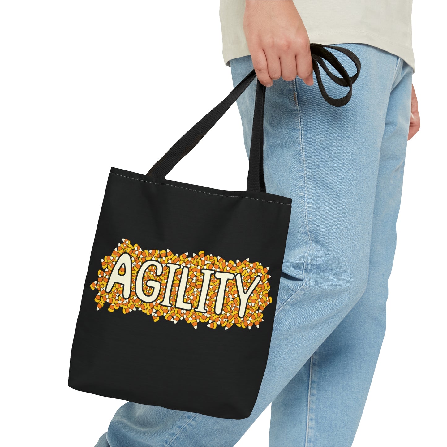 Candy Corn Agility Tote Bag