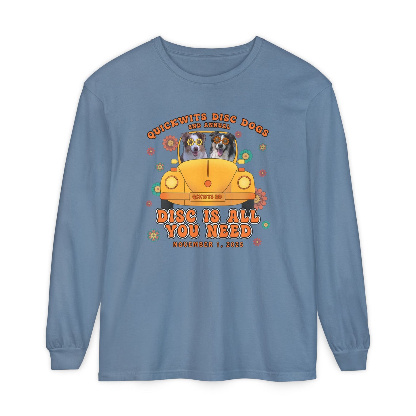 Comfort Colors Disc is All You Need Long Sleeve Shirt