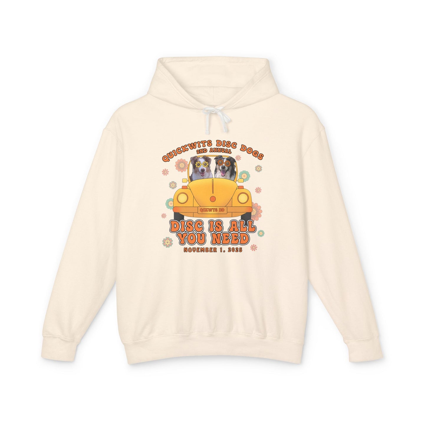Unisex Comfort Colors Lightweight Hooded Sweatshirt