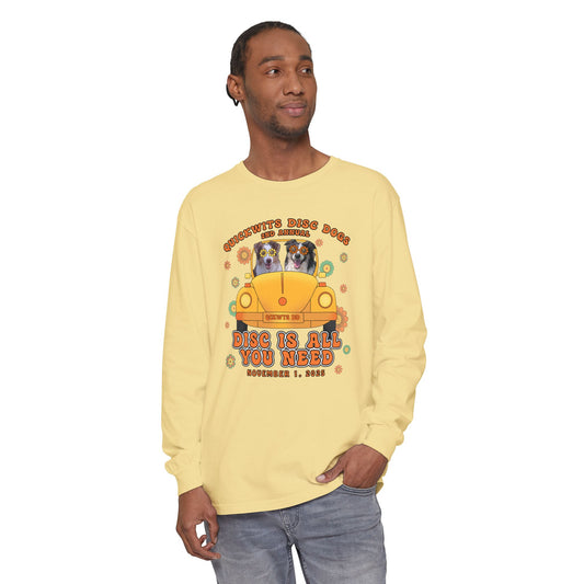 Comfort Colors Disc is All You Need Long Sleeve Shirt