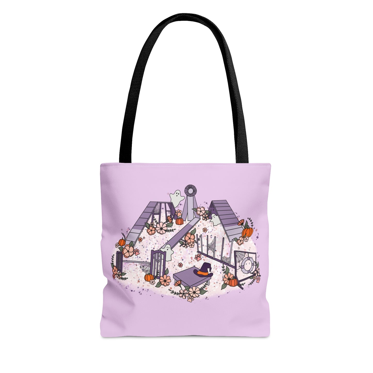 Pastel Halloween Agility Equipment Tote Bag