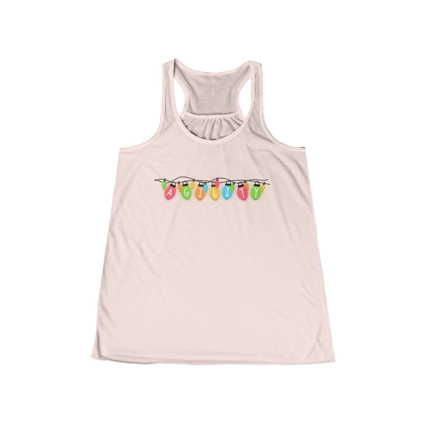 Agility Holiday Lights Women's Flowy Tank