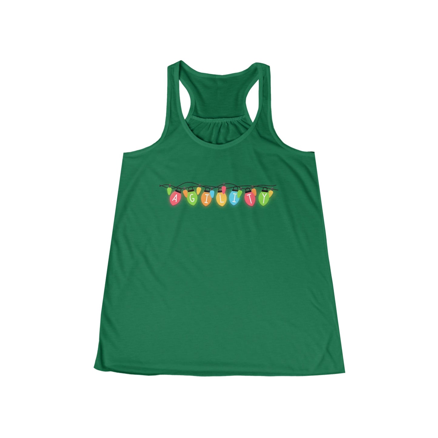 Agility Holiday Lights Women's Flowy Tank