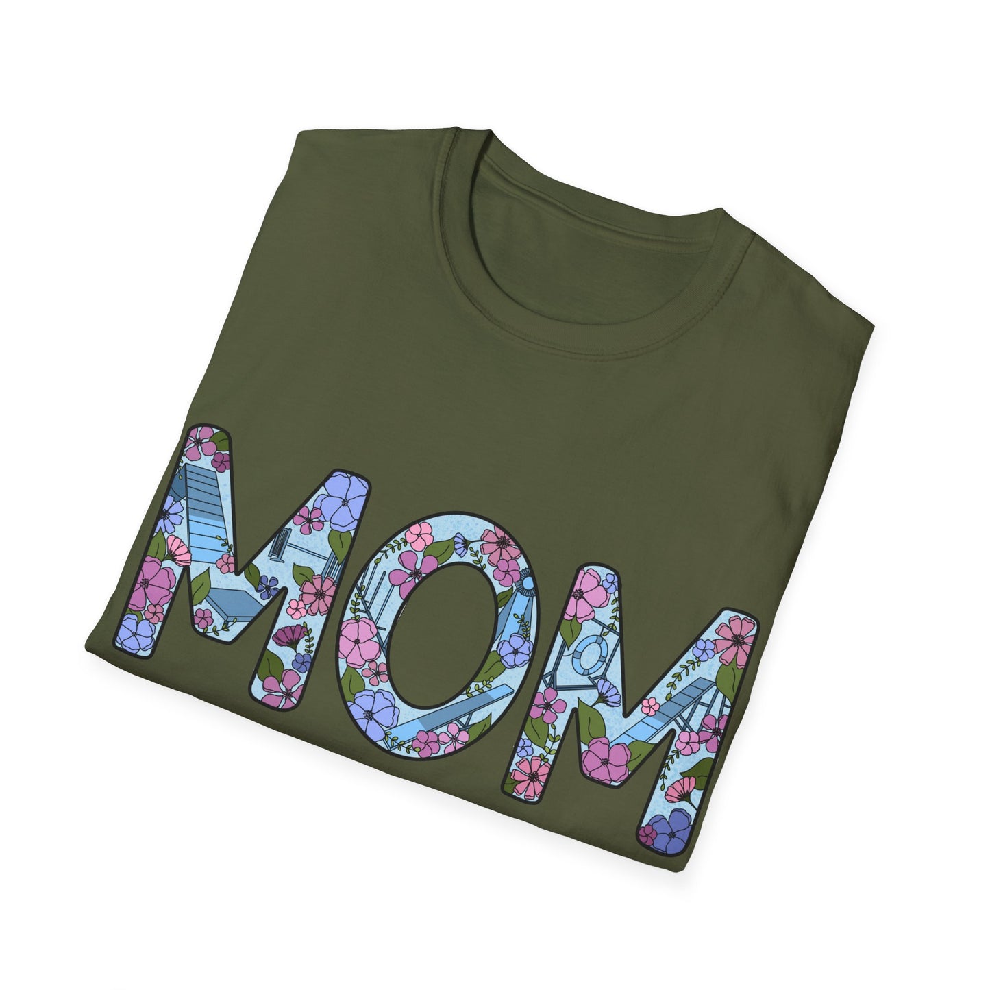 Agility Mom Unisex Softstyle T-Shirt