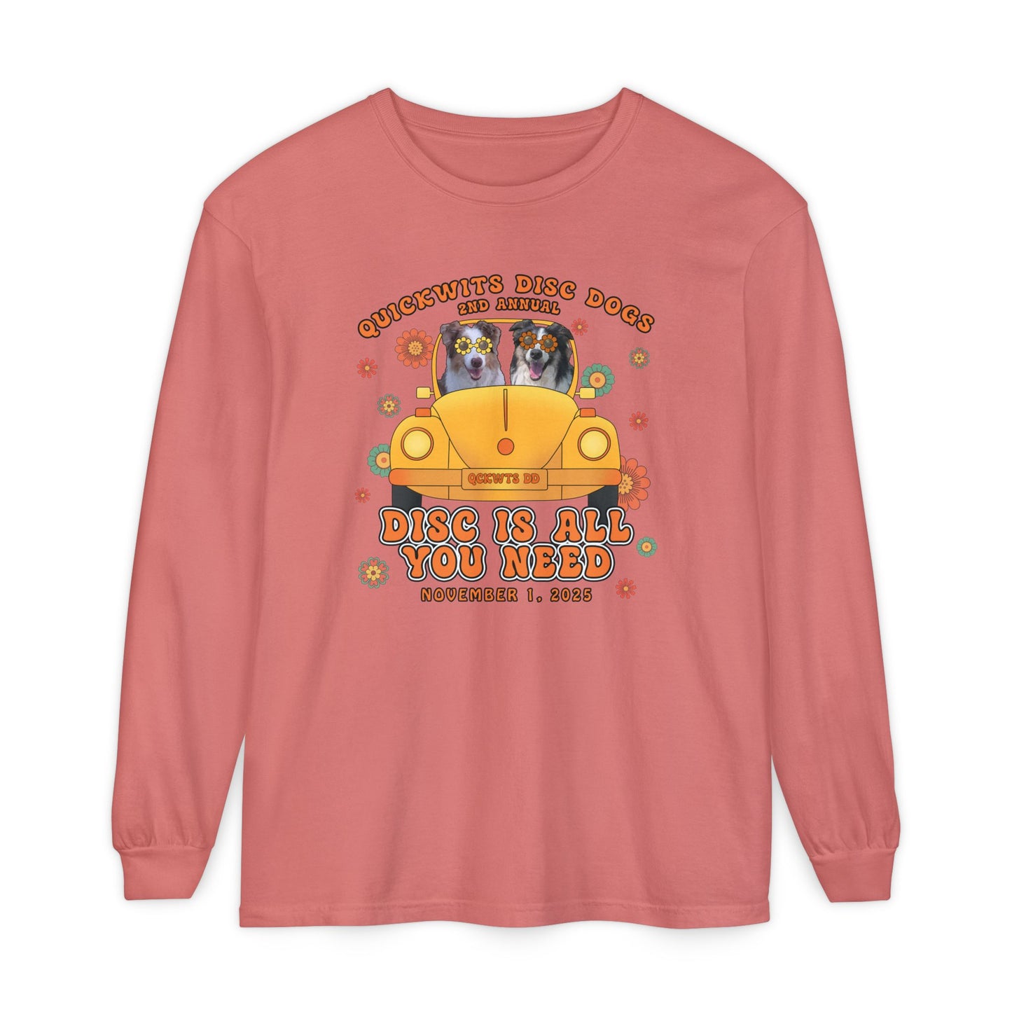 Comfort Colors Disc is All You Need Long Sleeve Shirt