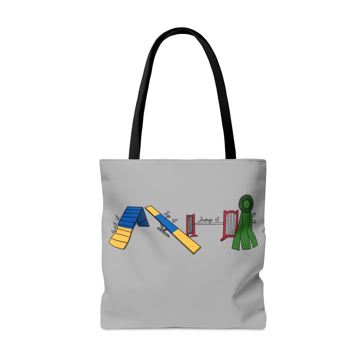 Dog Agility Day Tote Bag