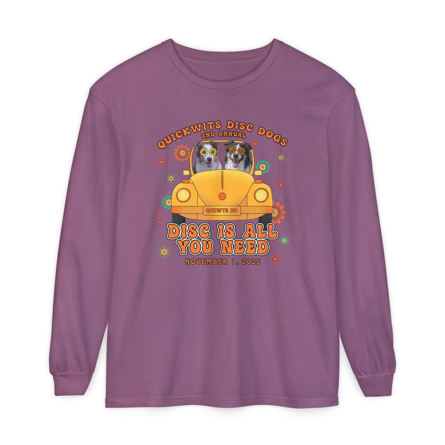 Comfort Colors Disc is All You Need Long Sleeve Shirt