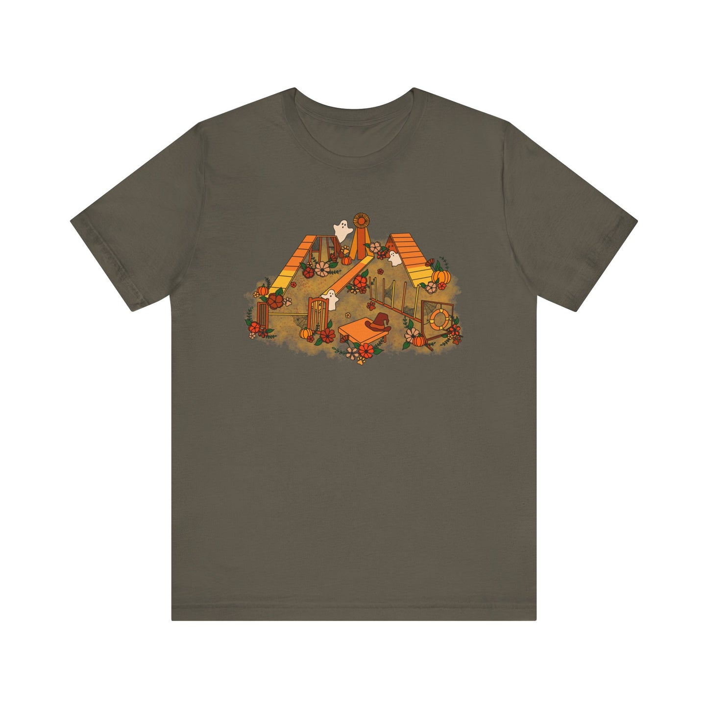 Candy Corn Agility Equipment Unisex Jersey Short Sleeve Tee