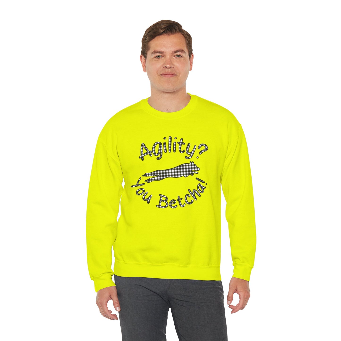 Agility? You Betcha! Heavy Blend™ Crewneck Sweatshirt